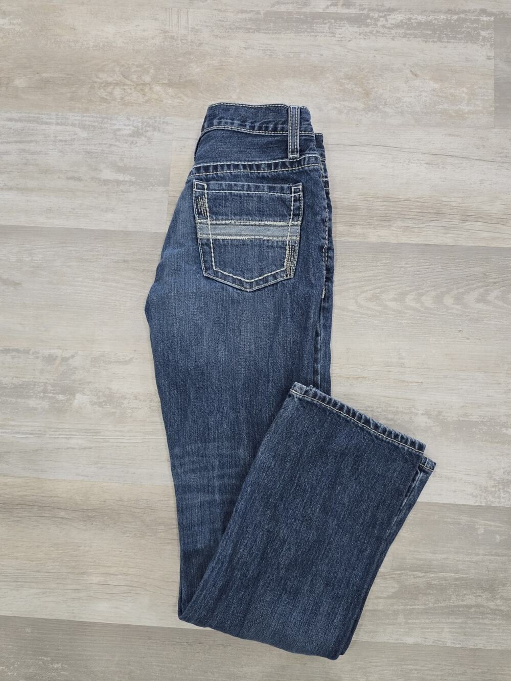 Cinch Jeans Mens 29x32 Blue Medium Wash Slim Bootcut Denim Stretch Western